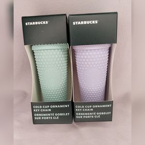 Starbucks Ornaments🔥2021 Christmas Release Mint Green & Lavender